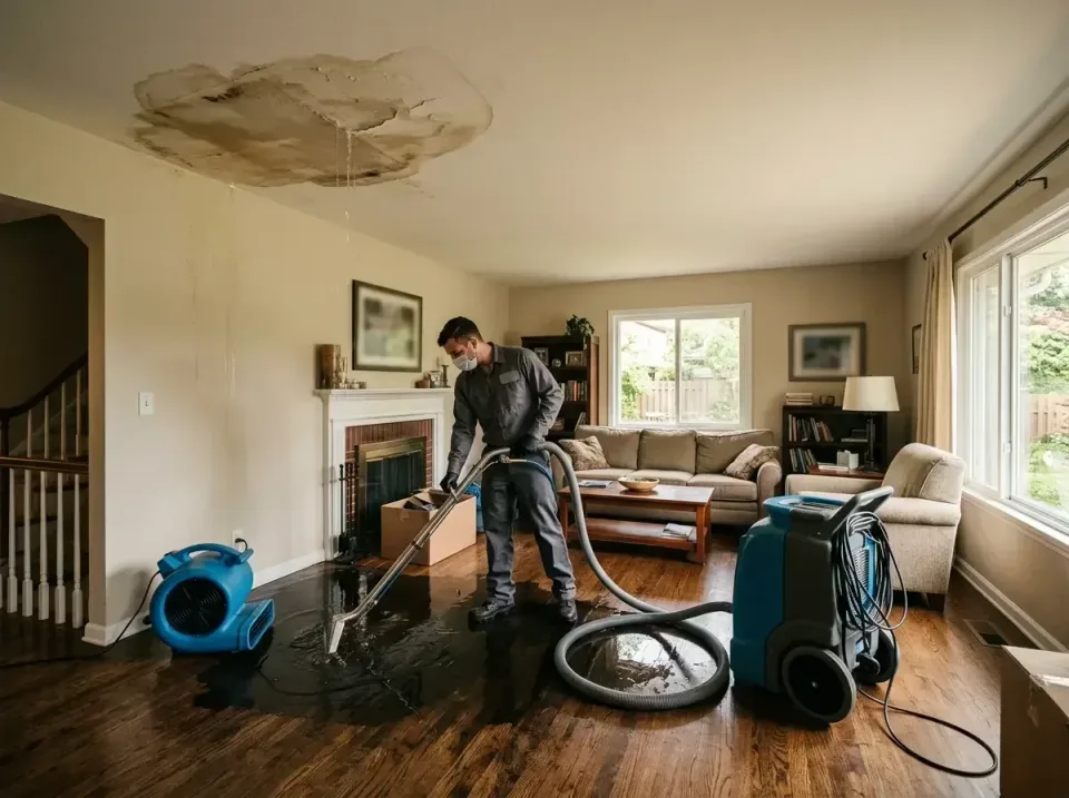 attic-pipe-burst-ceiling-drip-008 — frequently asked questions, Water Damage Restoration & Carpet Care in La Plata, MD